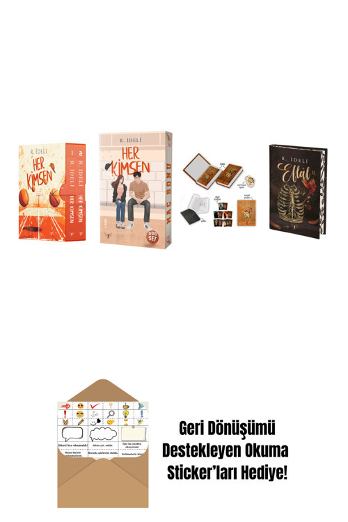 Artemis Yayınları R. İdeli 4 Kitap Set + Okuma Sticker'Ları