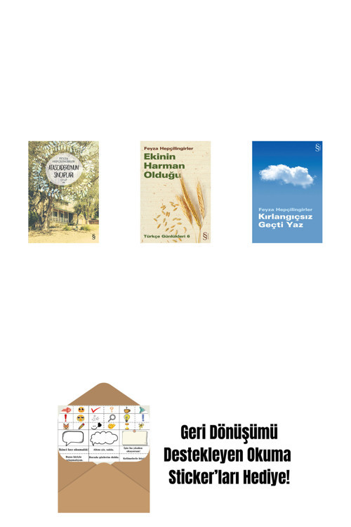 Everest Yayınları Atascadero'Nun Sincapları + Ekinin Harman Olduğu + Kırlangıçsız Geçti Yaz + Okuma Sticker'Ları
