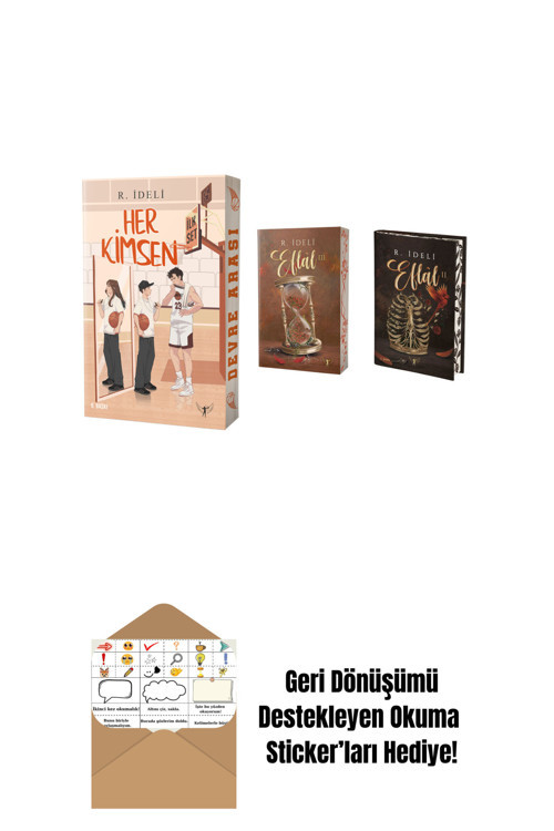 Artemis Yayınları R. İdeli 3 Kitap Set + Okuma Sticker'Ları