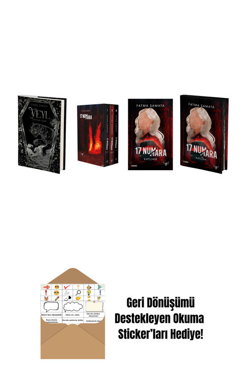 Artemis Yayınları Fatma Şamata 4 Kitap Set + Okuma Sticker'Ları