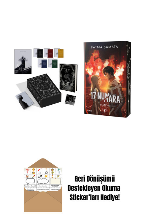 Artemis Yayınları Veyl - Kötülerin Şehri Kutulu Set (Ciltli) + 17 Numara - Matem + Okuma Sticker'Ları