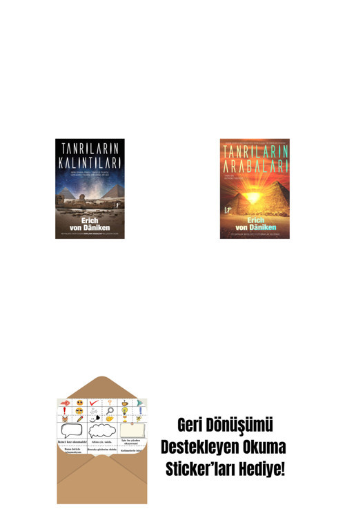 Artemis Yayınları Tanrıların Kalıntıları + Tanrıların Arabaları + Okuma Sticker'Ları