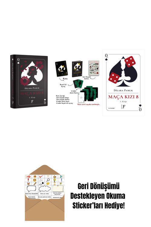 Artemis Yayınları Dilara Pamuk 3 Kitap Set + Okuma Sticker'Ları