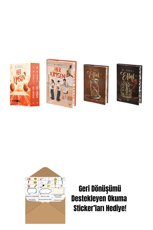 Artemis Yayınları R. İdeli 4 Kitap Set + Okuma Sticker'Ları