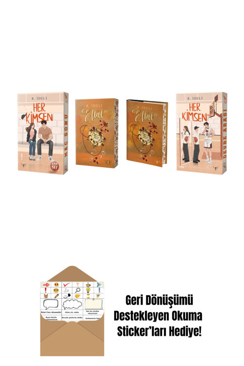 Artemis Yayınları R. İdeli 4 Kitap Set + Okuma Sticker'Ları