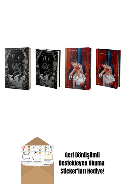 Artemis Yayınları Fatma Şamata 4 Kitap Set + Okuma Sticker'Ları
