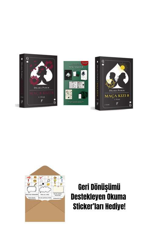 Artemis Yayınları Dilara Pamuk 3 Kitap Set + Okuma Sticker'Ları