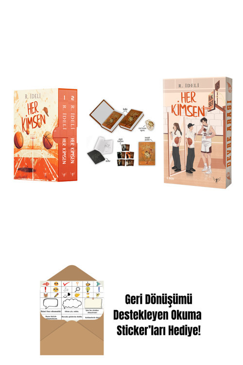 Artemis Yayınları R. İdeli 3 Kitap Set + Okuma Sticker'Ları