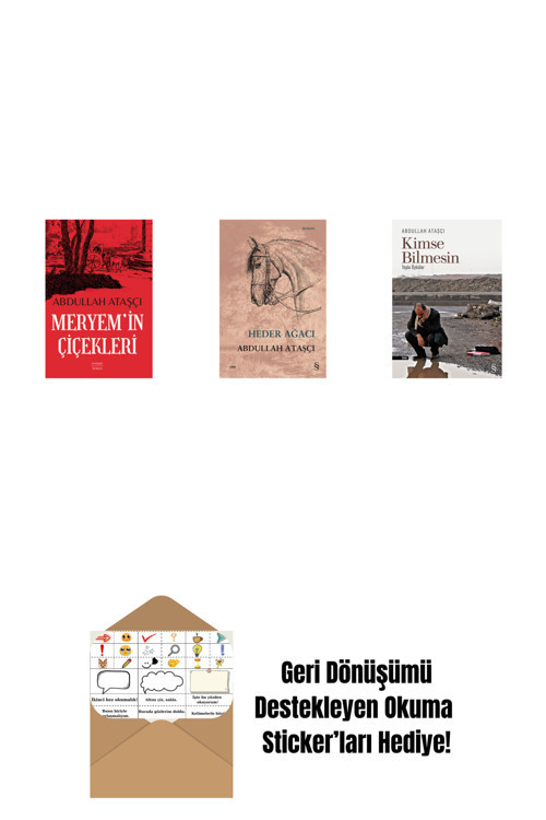 Everest Yayınları Meryem’İn Çiçekleri + Heder Ağacı + Kimse Bilmesin + Okuma Sticker'Ları