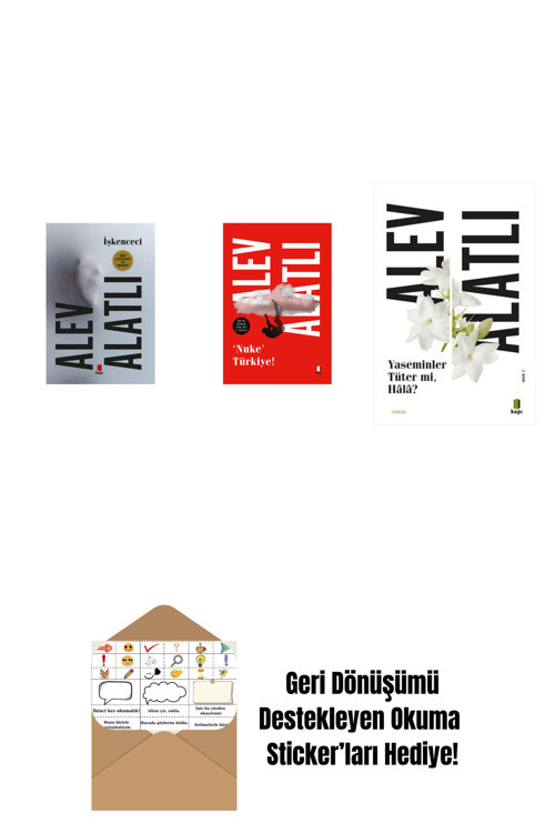 Everest Yayınları İşkenceci + Nuke Türkiye + Yaseminler Tüter Mi Hâlâ? + Okuma Sticker'Ları