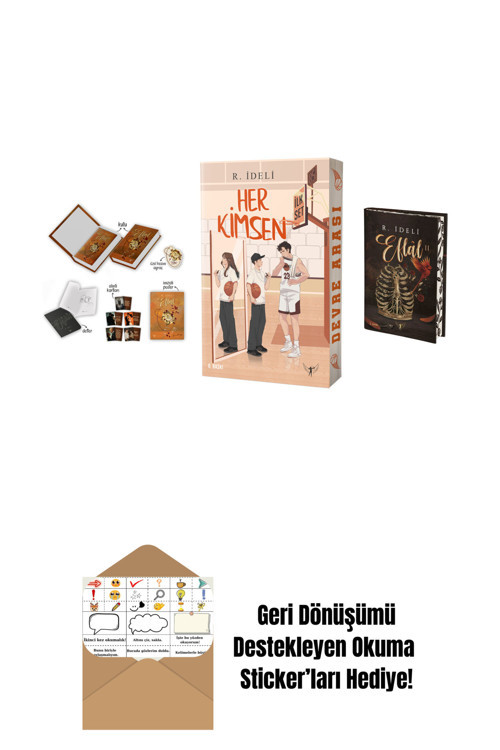 Artemis Yayınları R. İdeli 3 Kitap Set + Okuma Sticker'Ları