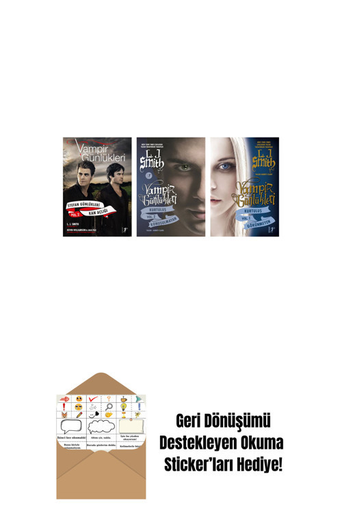 Artemis Yayınları L. J. Smith 3 Kitap Set + Okuma Sticker'Ları