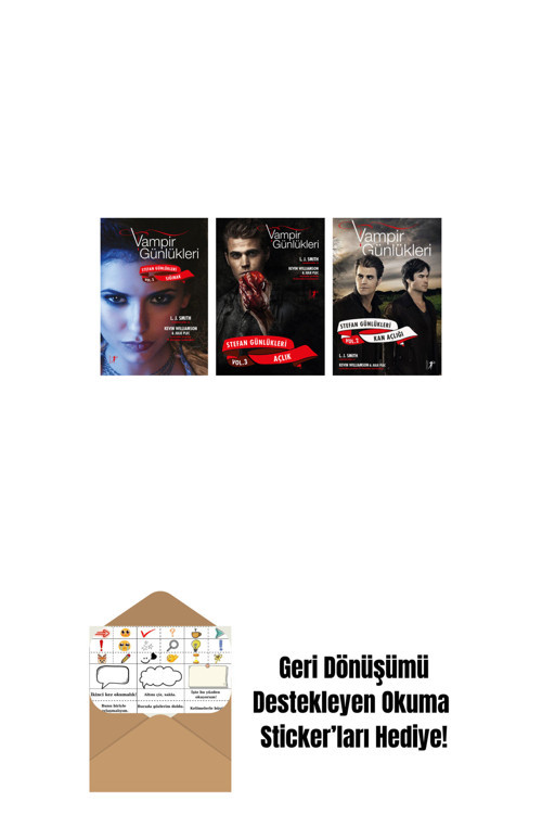 Artemis Yayınları L. J. Smith 3 Kitap Set + Okuma Sticker'Ları