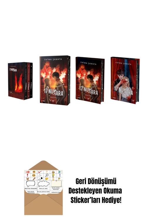 Artemis Yayınları Fatma Şamata 4 Kitap Set + Okuma Sticker'Ları