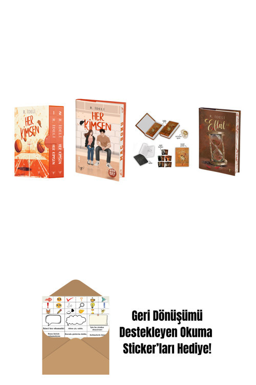 Artemis Yayınları R. İdeli 4 Kitap Set + Okuma Sticker'Ları