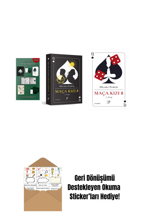 Artemis Yayınları Dilara Pamuk 3 Kitap Set + Okuma Sticker'Ları