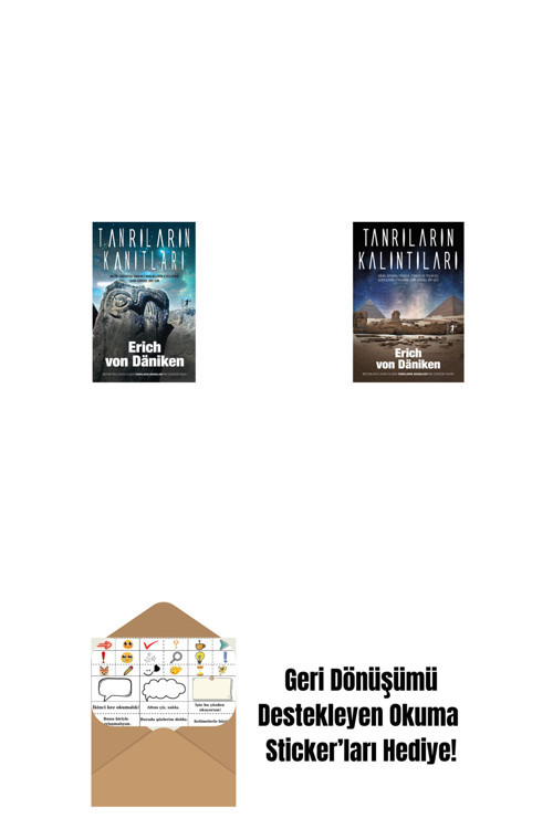 Artemis Yayınları Tanrıların Kanıtları + Tanrıların Kalıntıları + Okuma Sticker'Ları