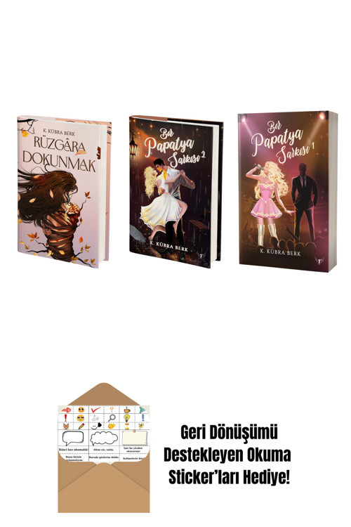 Artemis Yayınları K. Kübra Berk 3 Kitap Set + Okuma Sticker'Ları