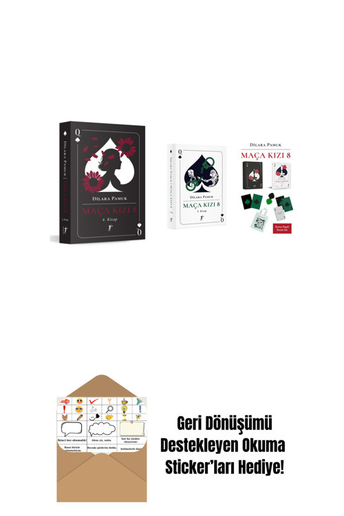 Artemis Yayınları Dilara Pamuk 3 Kitap Set + Okuma Sticker'Ları