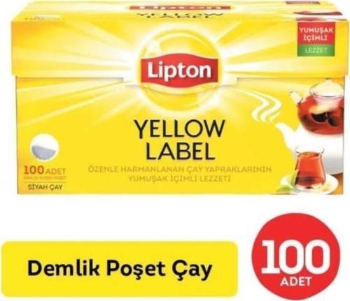 Yellow Label 100'lü Demlik Poşet Çay