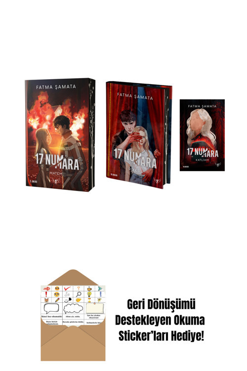 Artemis Yayınları Fatma Şamata 3 Kitap Set + Okuma Sticker'Ları