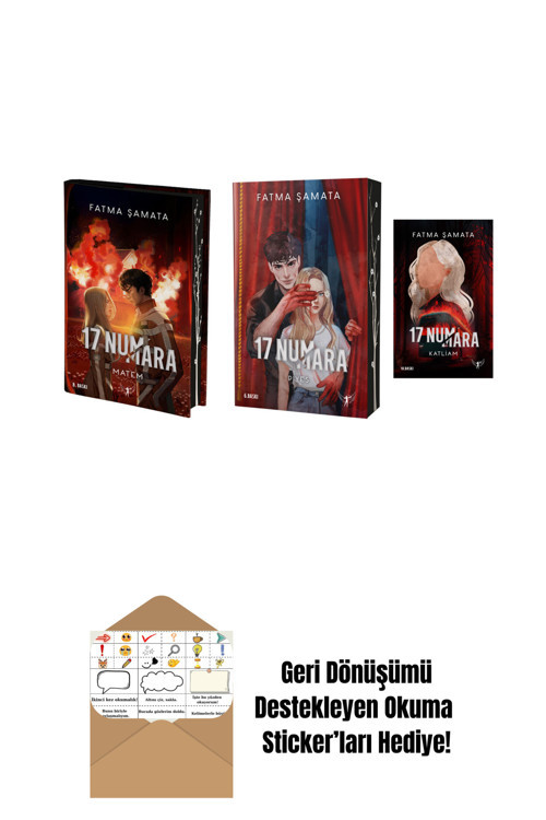 Artemis Yayınları Fatma Şamata 3 Kitap Set + Okuma Sticker'Ları