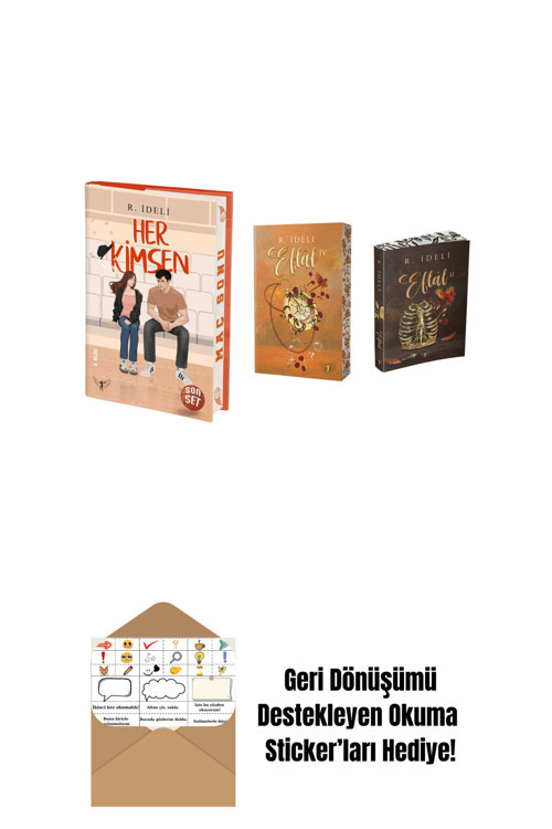 Artemis Yayınları R. İdeli 3 Kitap Set + Okuma Sticker'Ları