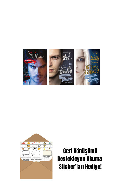Artemis Yayınları L. J. Smith 3 Kitap Set + Okuma Sticker'Ları