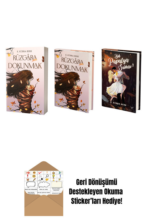 Artemis Yayınları K. Kübra Berk 3 Kitap Set + Okuma Sticker'Ları