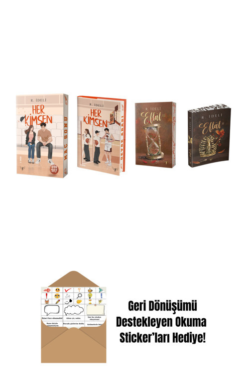 Artemis Yayınları R. İdeli 4 Kitap Set + Okuma Sticker'Ları