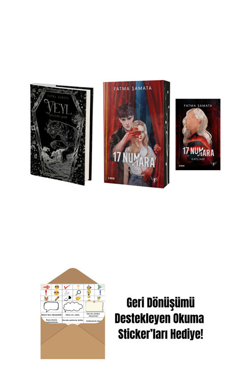 Artemis Yayınları Fatma Şamata 3 Kitap Set + Okuma Sticker'Ları