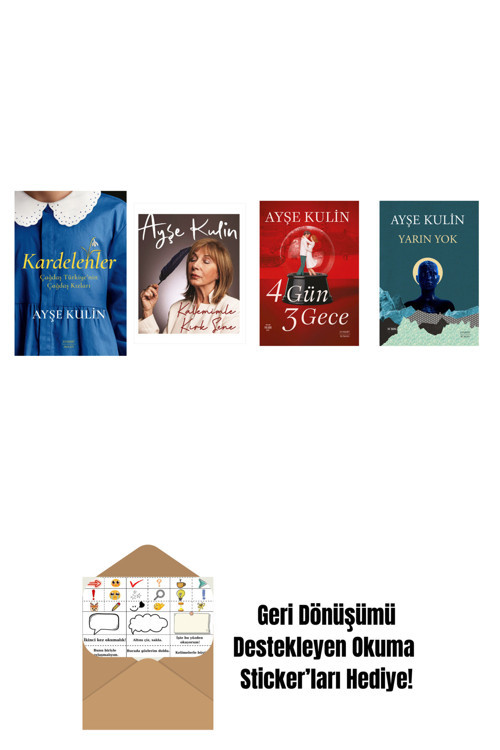 Everest Yayınları Ayşe Kulin 4 Kitap Set + Okuma Sticker'Ları