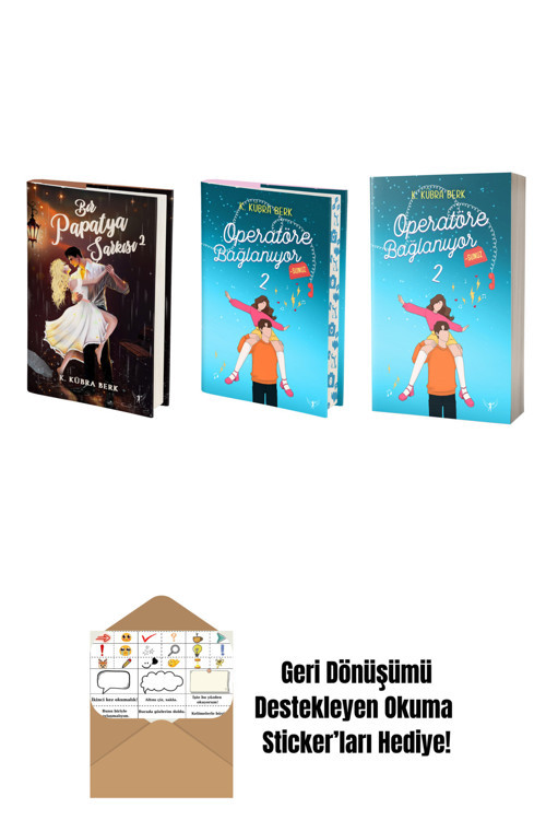 Artemis Yayınları K. Kübra Berk 3 Kitap Set + Okuma Sticker'Ları