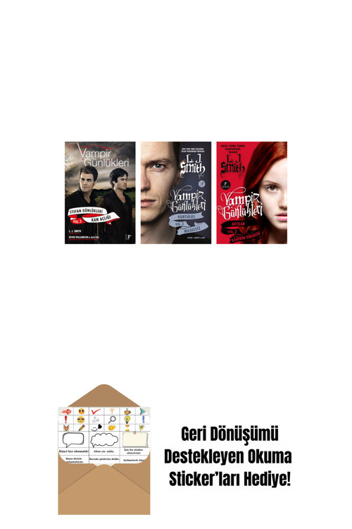Artemis Yayınları L. J. Smith 3 Kitap Set + Okuma Sticker'Ları