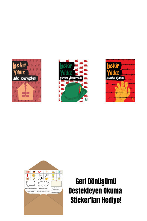 Everest Yayınları Aile Savaşları + Türkler Almanya'Da + Kaçakçı Şahan + Okuma Sticker'Ları