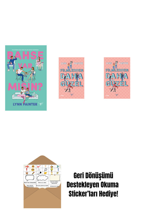 Artemis Yayınları Lynn Painter 3 Kitap Set + Okuma Sticker'Ları