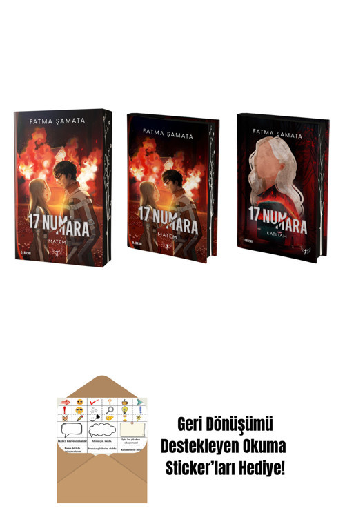 Artemis Yayınları Fatma Şamata 3 Kitap Set + Okuma Sticker'Ları