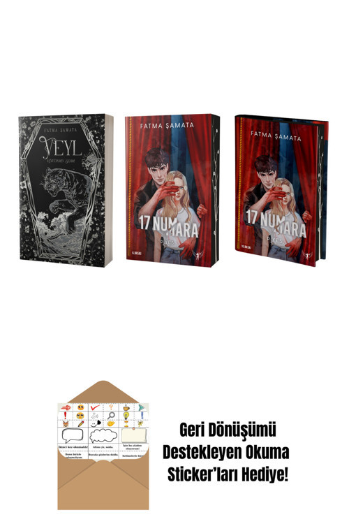Artemis Yayınları Fatma Şamata 3 Kitap Set + Okuma Sticker'Ları