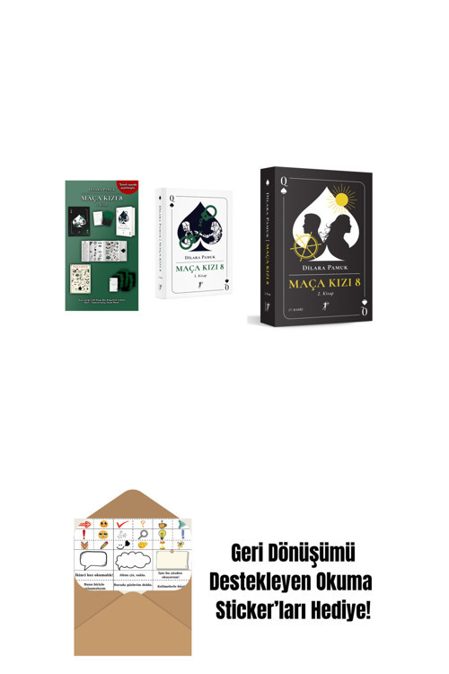Artemis Yayınları Dilara Pamuk 3 Kitap Set + Okuma Sticker'Ları