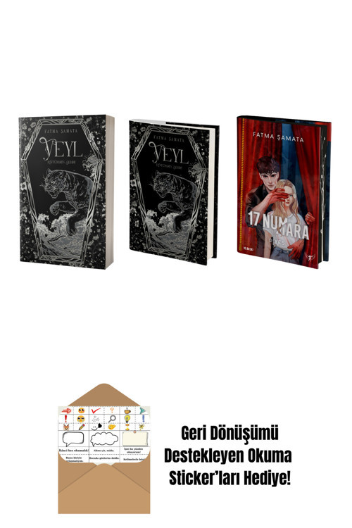 Artemis Yayınları Fatma Şamata 3 Kitap Set + Okuma Sticker'Ları