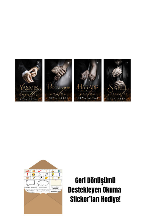 Artemis Yayınları Neva Altaj 4 Kitap Set + Okuma Sticker'Ları