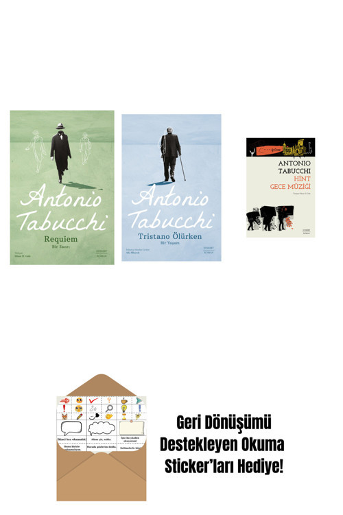 Everest Yayınları Requiem + Tristano Ölürken + Hint Gece Müziği + Okuma Sticker'Ları