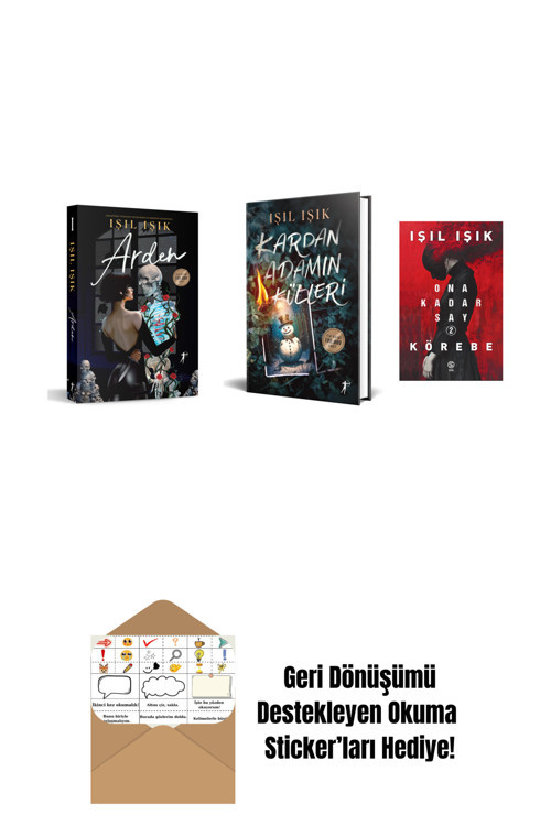 Artemis Yayınları Işıl Işık 3 Kitap Set + Okuma Sticker'Ları