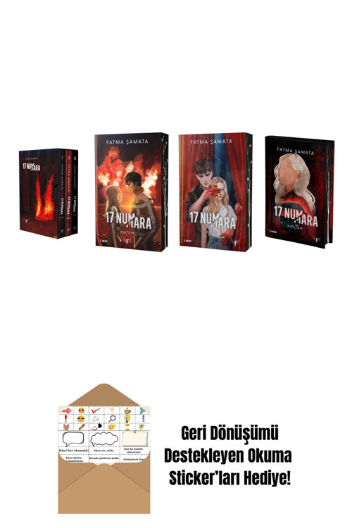 Artemis Yayınları Fatma Şamata 4 Kitap Set + Okuma Sticker'Ları