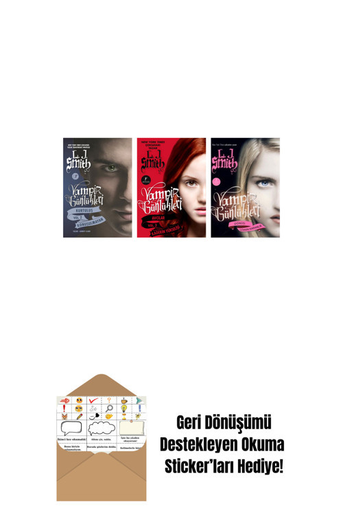 Artemis Yayınları L. J. Smith 3 Kitap Set + Okuma Sticker'Ları