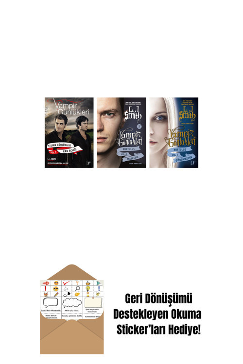 Artemis Yayınları L. J. Smith 3 Kitap Set + Okuma Sticker'Ları