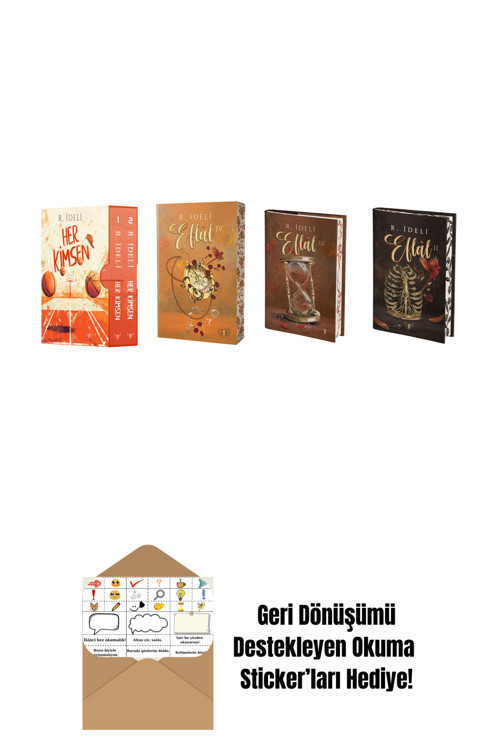Artemis Yayınları R. İdeli 4 Kitap Set + Okuma Sticker'Ları