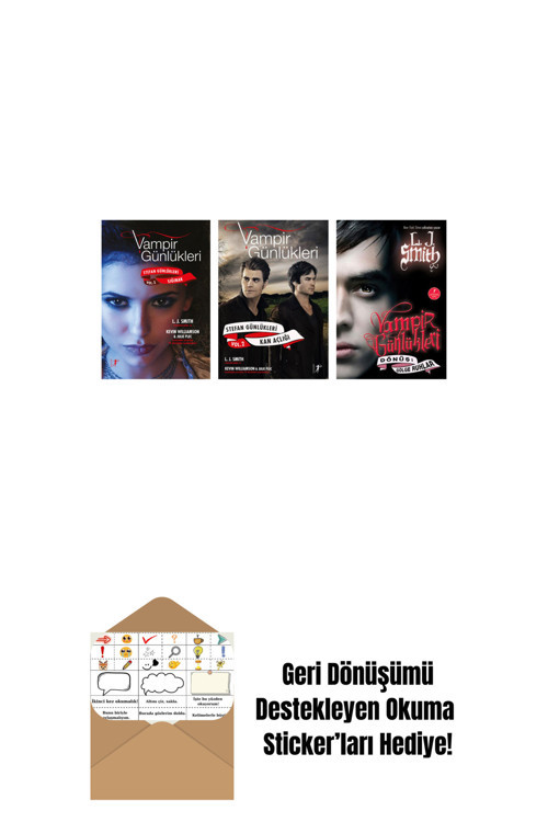 Artemis Yayınları L. J. Smith 3 Kitap Set + Okuma Sticker'Ları