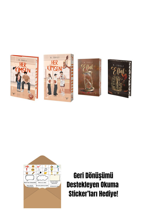 Artemis Yayınları R. İdeli 4 Kitap Set + Okuma Sticker'Ları