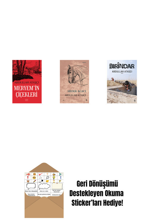 Everest Yayınları Meryem’İn Çiçekleri + Heder Ağacı + Bırindar + Okuma Sticker'Ları
